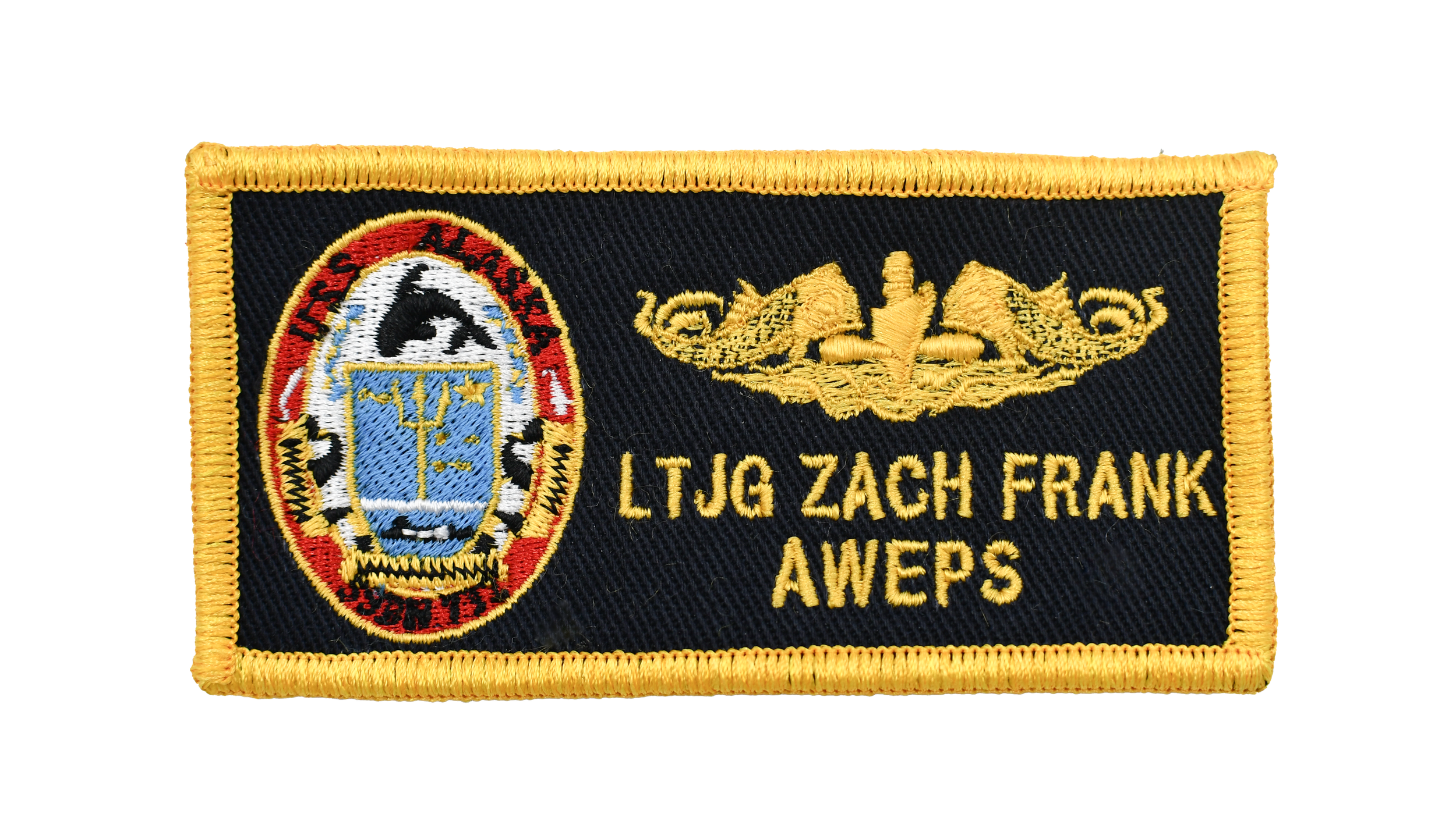 USS Nevada FRV Coverall Patch — LC EMBROIDERY & CLEANERS
